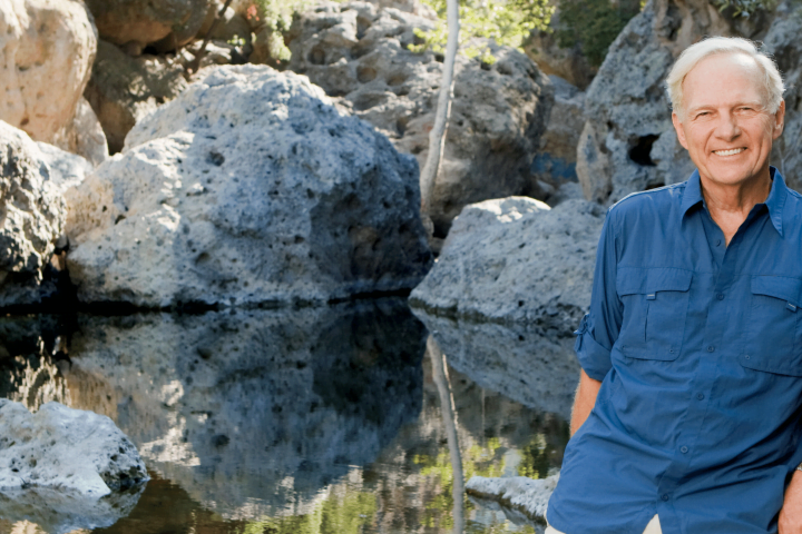 older couple enjoying their superannuation fund in the outdoors